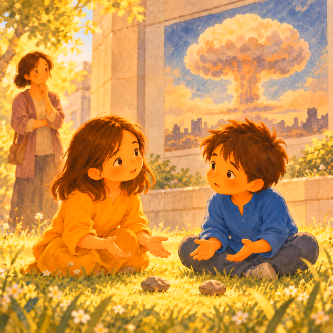 Aya and Luca - International Day for the Total Elimination of Nuclear Weapons