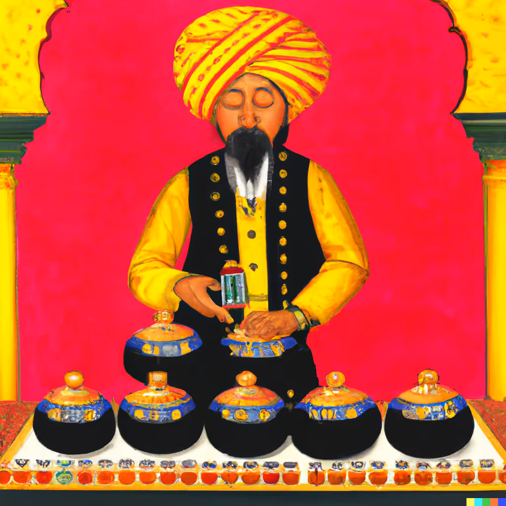 Have you been given the seven jars of gold?