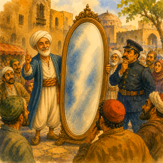 Nasruddin and the Mirror of Truth